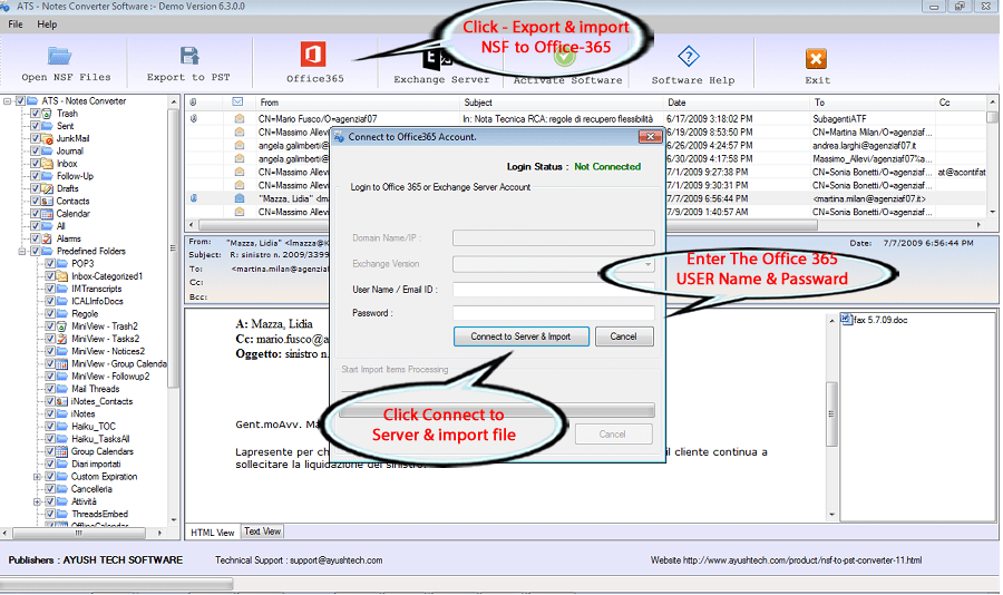Step-1 Fallow to Convert NSF to PST file